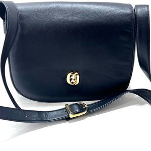 Charles Hubert | Vintage | Black | Compartment Organization | Gold Logo